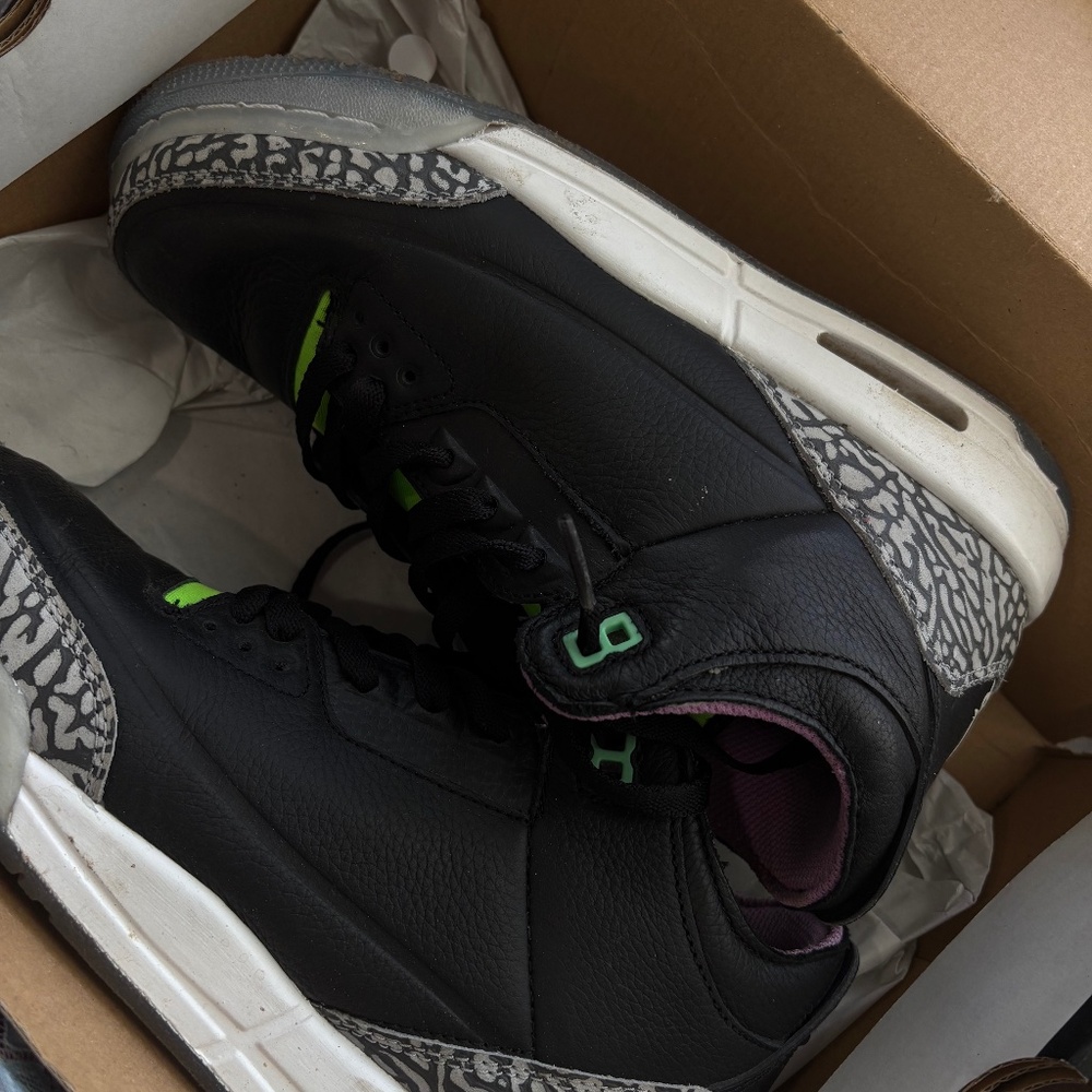 Jordan 3 Retro Electric green
